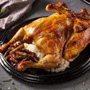 마늘쫑닭 메뉴 사진(네이버)