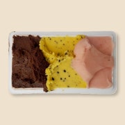 젤라또 3가지 맛 포장(박스) 메뉴 사진(네이버)