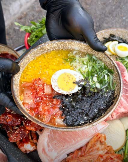 냉국수 메뉴 사진(네이버)