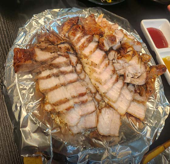장작구이 삼겹살 (1시간전예약필수) 메뉴 사진(네이버)