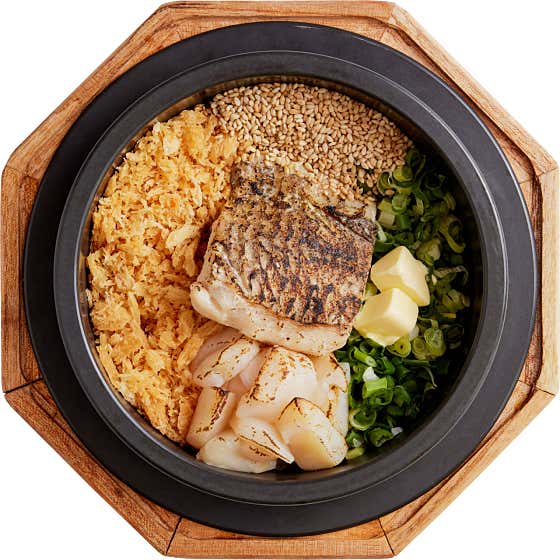 도미관자솥밥 메뉴 사진(네이버)