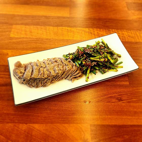 반판 수육무침 메뉴 사진(네이버)