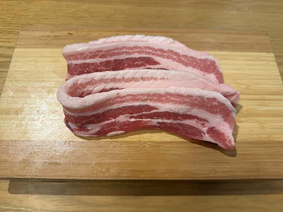 신선한 녹돈 프리미엄 삼겹 메뉴 사진(네이버)