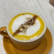 단호박라떼 메뉴 사진(네이버)