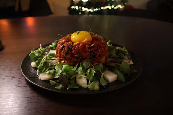 마라육회(200g) 메뉴 사진(네이버)