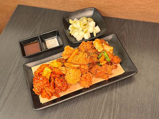 순살치킨3종세트 메뉴 사진(네이버)
