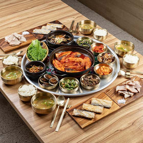 통갈치구이정식