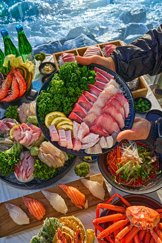 [BEST]동해안특선모듬회 매장2인 메뉴 사진(네이버)