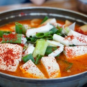 [뚝set]김치전골+두부 (2인) 메뉴 사진(네이버)