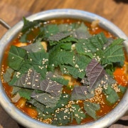 깻잎냄비떡볶이 메뉴 사진(네이버)