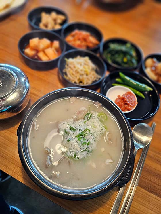 소머리곰탕 메뉴 사진(네이버)