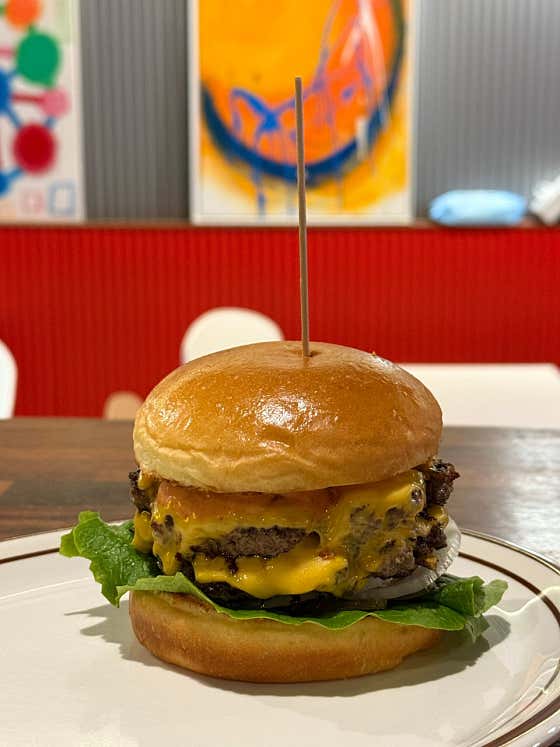 RT DOUBLE BURGER 메뉴 사진(네이버)
