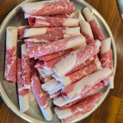 한우차돌박이 130g 메뉴 사진(네이버)