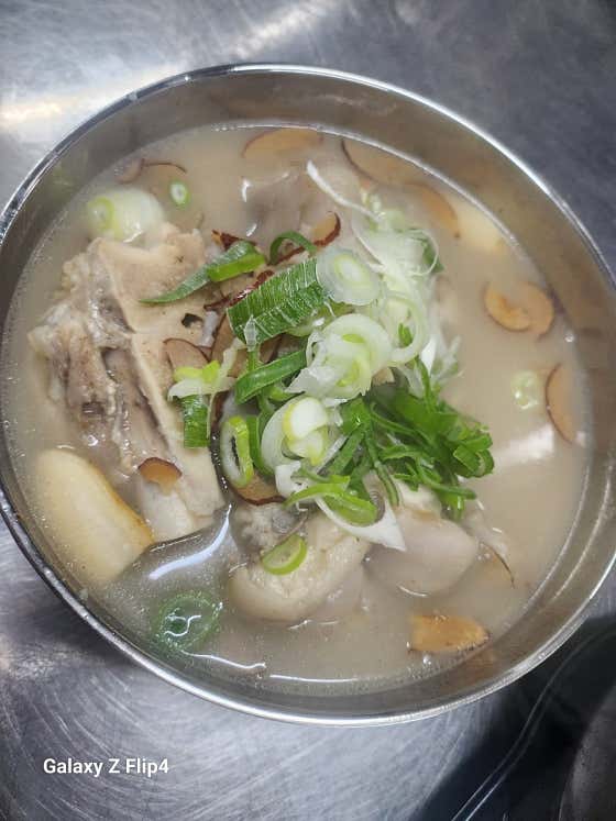 돼지족탕 메뉴 사진(네이버)