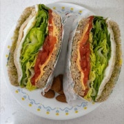 통밀BLT 샌드위치 메뉴 사진(네이버)