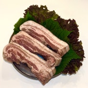 삼겹살 150g 메뉴 사진(네이버)