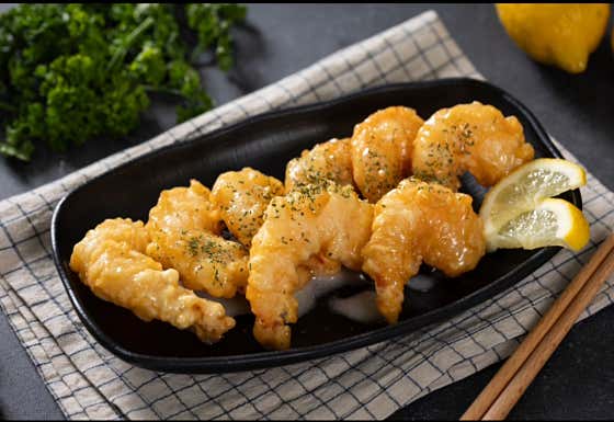 크림새우 메뉴 사진(네이버)