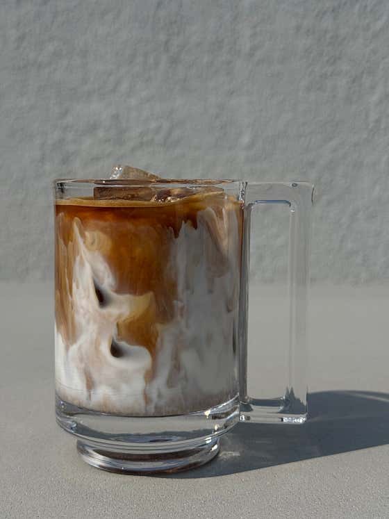 ICE 카페라떼 메뉴 사진(네이버)
