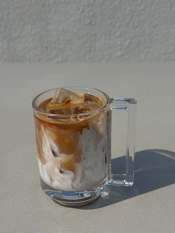 ICE 바닐라라떼 메뉴 사진(네이버)