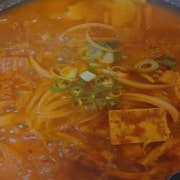 꽁치통조림김치찌개 메뉴 사진(네이버)