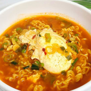 시크릿 계란라면 메뉴 사진(네이버)