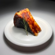 브륄레 치즈케이크 메뉴 사진(네이버)