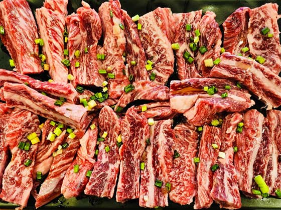 양념갈비살 (100g) 메뉴 사진(네이버)