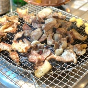 뒷고기 국내산(140g) 메뉴 사진(네이버)