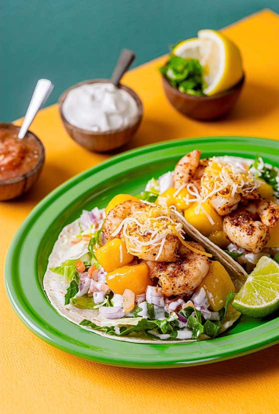 쉬림프 타코 (Shrimp Taco) 메뉴 사진(네이버)
