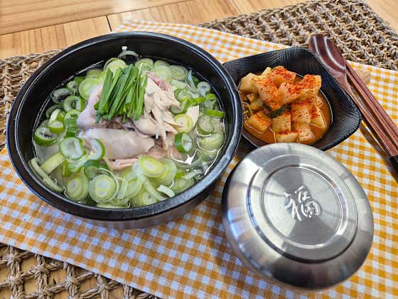 닭곰탕 메뉴 사진(네이버)