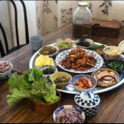 성인(반상차림) 메뉴 사진(네이버)