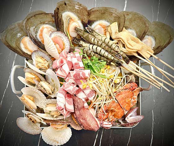 모듬조개전골 (소) 메뉴 사진(네이버)