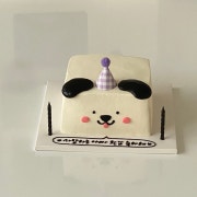 정사각케이크 메뉴 사진(네이버)
