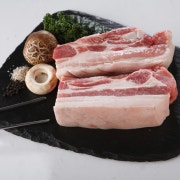 제주흑돼지오겹살(180g) 메뉴 사진(네이버)