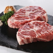 숙성생목살(180g) 메뉴 사진(네이버)