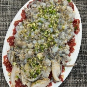 한우산낙지탕탕이 메뉴 사진(네이버)