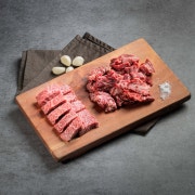 1+ 1++ 한우 반짝 세트 300g 메뉴 사진(네이버)