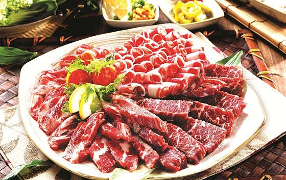 소고기모둠 메뉴 사진(네이버)
