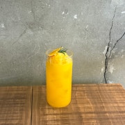 오렌지셔벗 에이드 메뉴 사진(네이버)