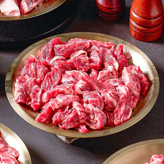 [1인분] 능수소금 생 소갈비살 메뉴 사진(네이버)