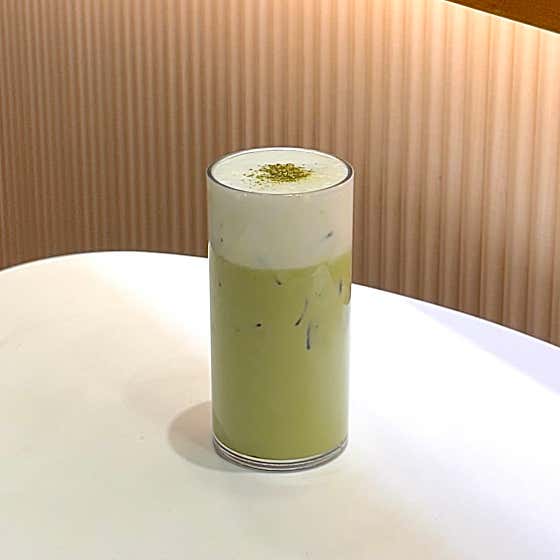 녹차라떼 메뉴 사진(네이버)