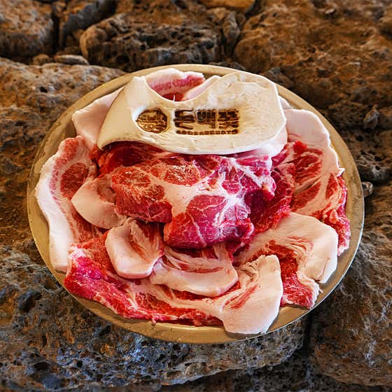 꽃목살 (180g) 메뉴 사진(네이버)