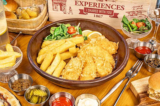 수제피쉬앱칩스(신라호텔전수) 메뉴 사진(네이버)