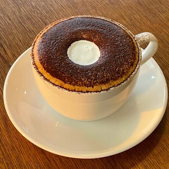 베이글라떼(HOT) 메뉴 사진(네이버)