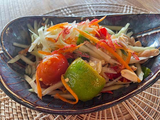 🌶️쏨띰타이Spicy Papaya 메뉴 사진(네이버)