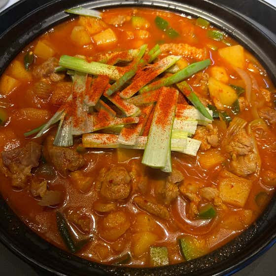고추장 돼지 짜글이 메뉴 사진(네이버)