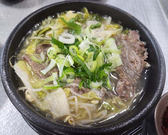 우거지해장국(순한맛) 메뉴 사진(네이버)