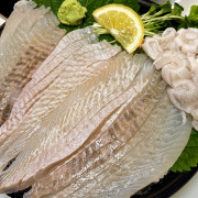 길게썬 도다리(한마리통) 메뉴 사진(네이버)
