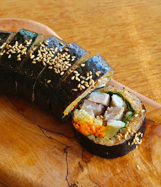 돔베땡초김밥 메뉴 사진(네이버)