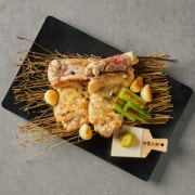 닭갈비살(소금) 220g 메뉴 사진(네이버)